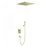 Душевая система встроенная с термостатом Timo Petruma SX-5019/17SM золото матовое 250_100_Array